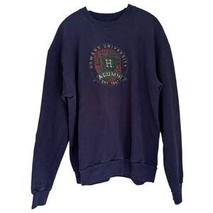 Howard University Alumni Jansport Navy Sweatshirt Size XXL